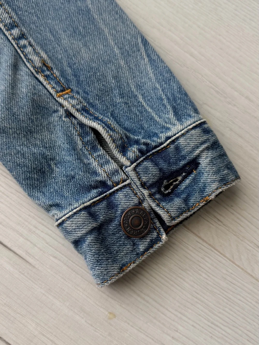 Ralph Lauren Kids Light Blue Washed Denim Jacket